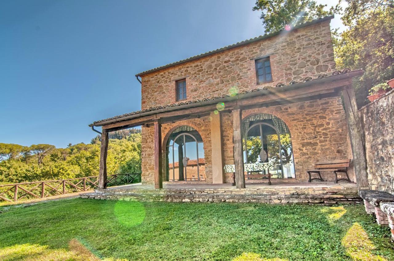 Agriturismo I Frati Paciano Bagian luar foto