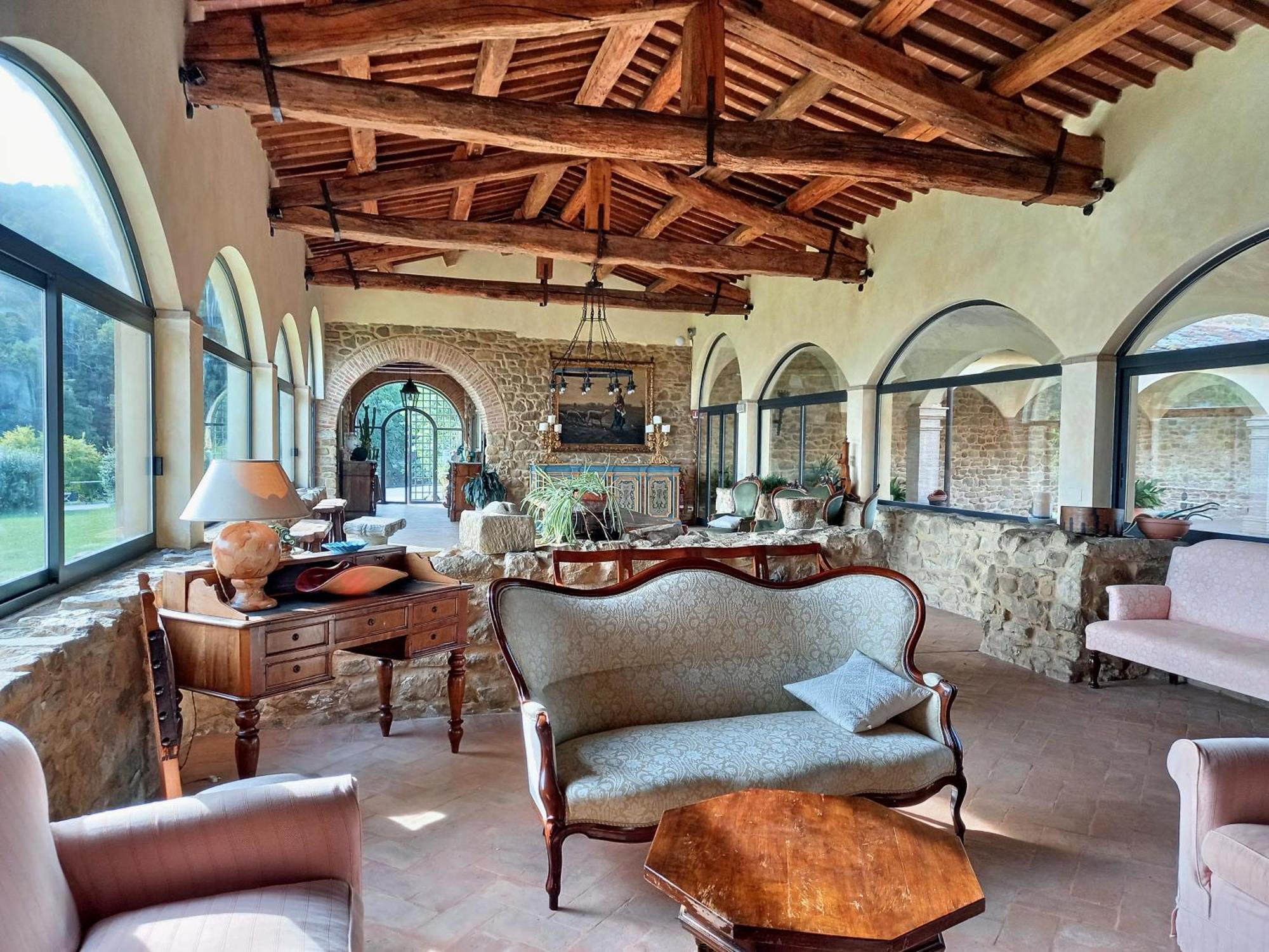Agriturismo I Frati Paciano Bagian luar foto